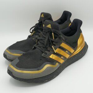 Adidas Ultraboost Metallic Gold Running Shoes Men's Size 11